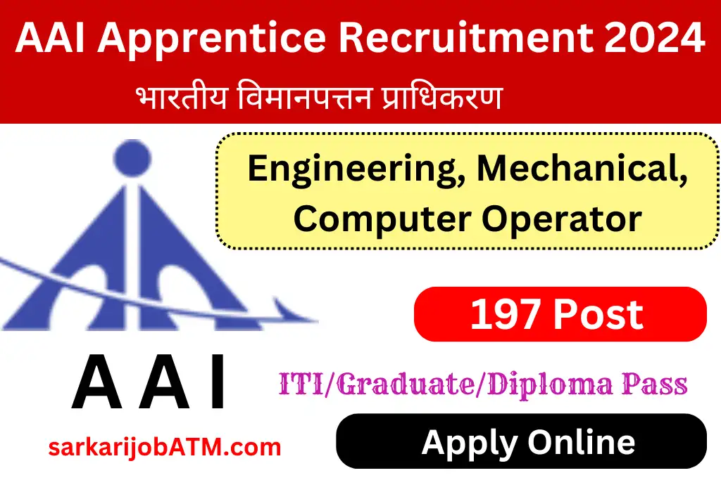 AAI Apprentice Recruitment 2024