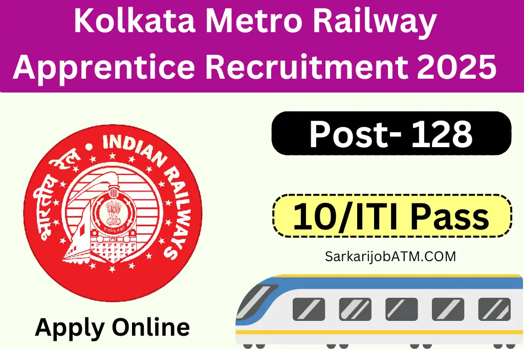 Kolkata Metro Railway Recruitment 2025